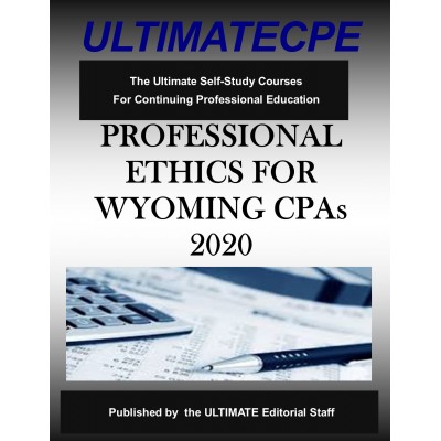 Professional Ethics for Wyoming CPA’s 2020